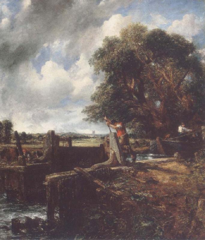John Constable The Lock Sweden oil painting art